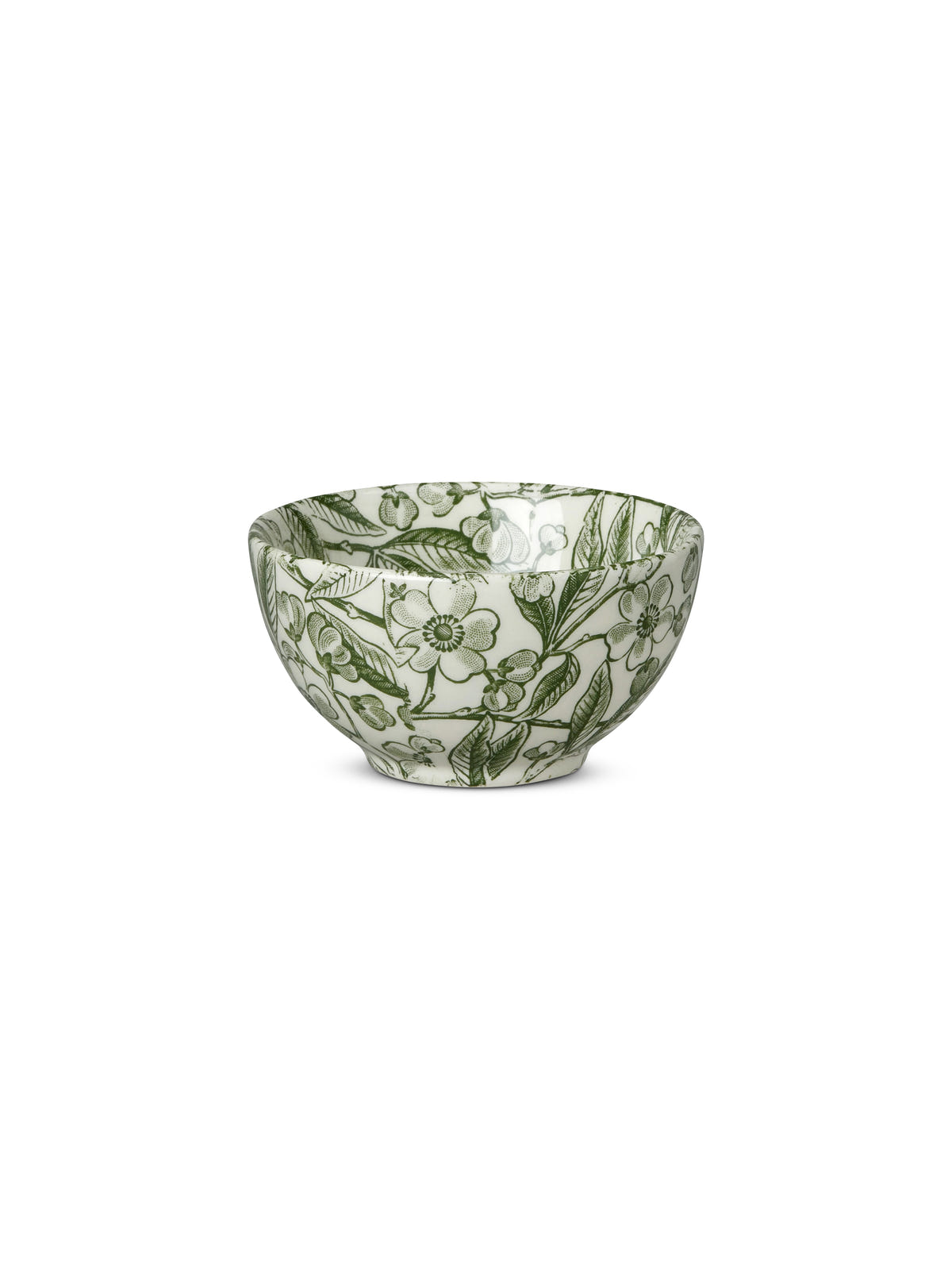 Green Prunus Sugar Bowl 9.5cm/4"