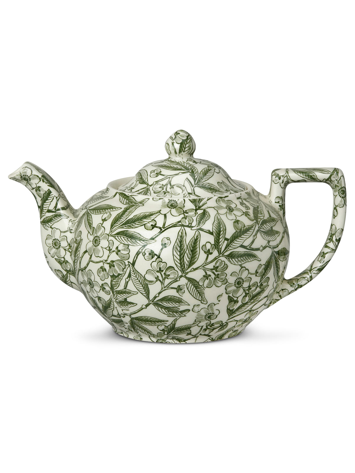 Green Prunus Large Teapot 7 Cups 800ml/1.5pt