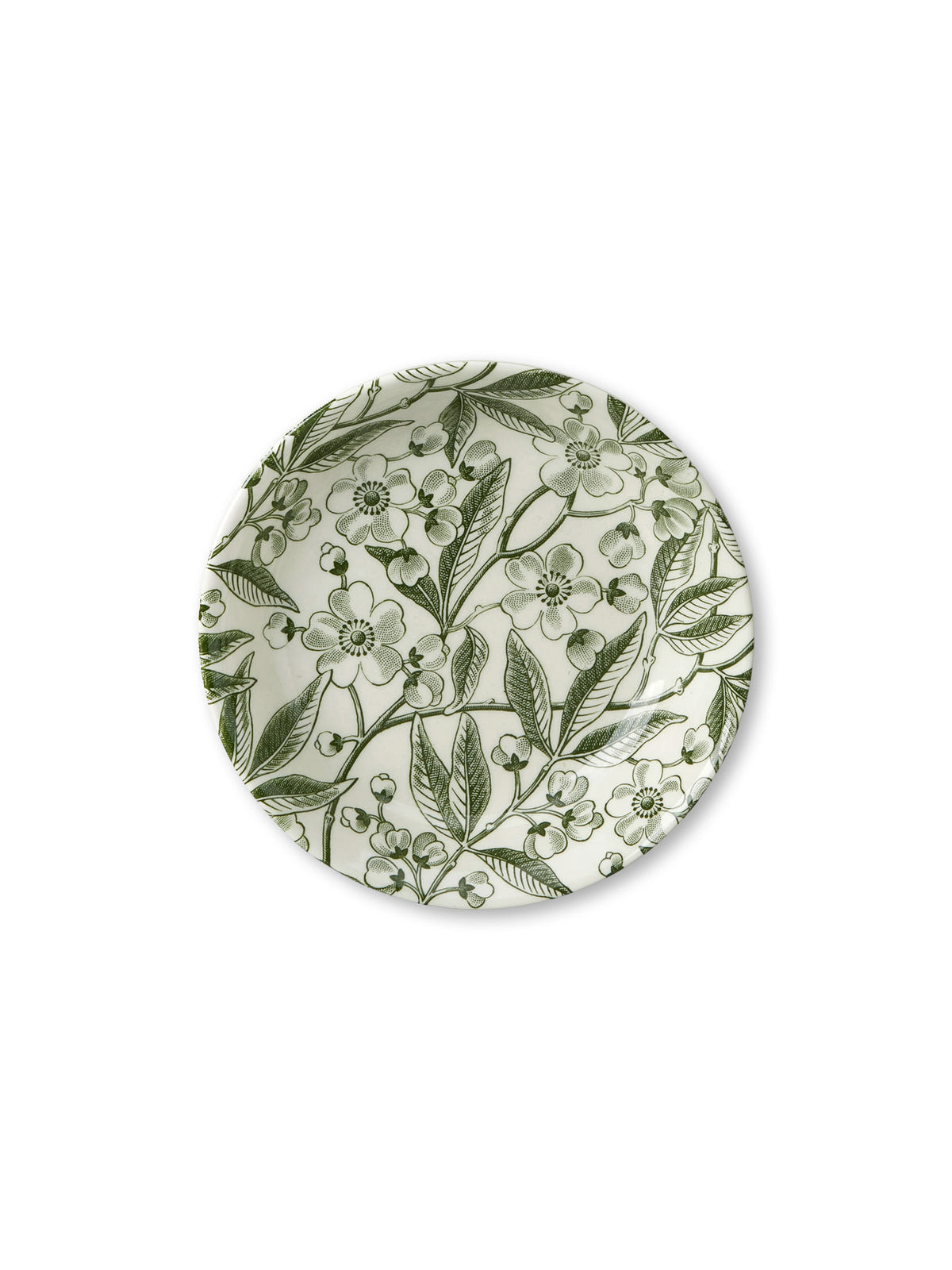 Green Prunus Butter Pat 12cm/4.75"