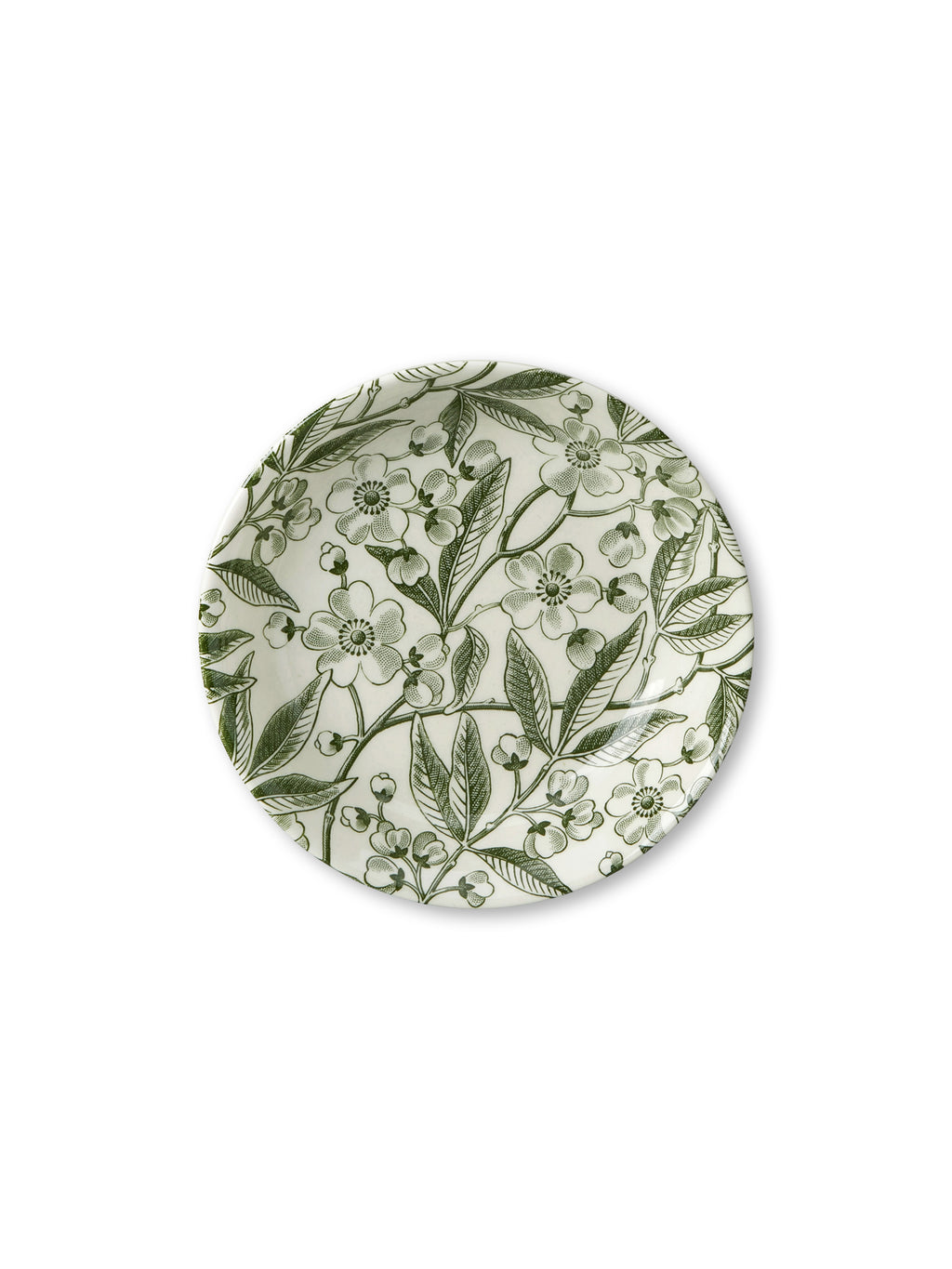 Green Prunus Butter Pat 12cm/4.75"