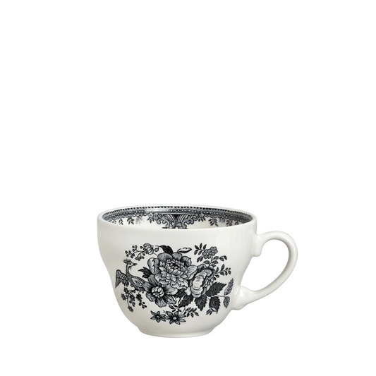 Black & White Asiatic Pheasants Breakfast Cup 420ml/0.75pt