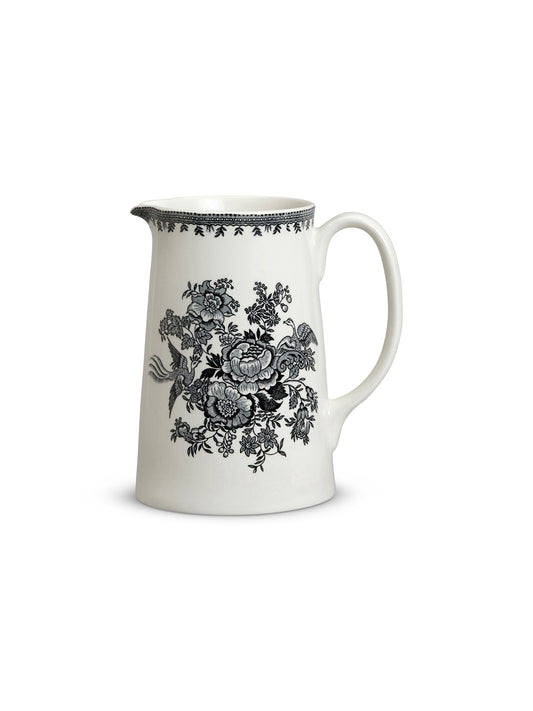 Black & White Asiatic Pheasants Large Tankard Jug 1.1L/2pt