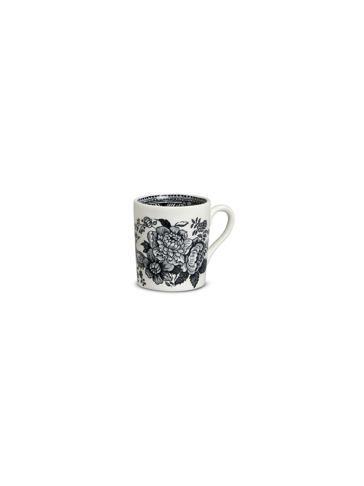 Black & White Asiatic Pheasants Espresso Cup 75ml