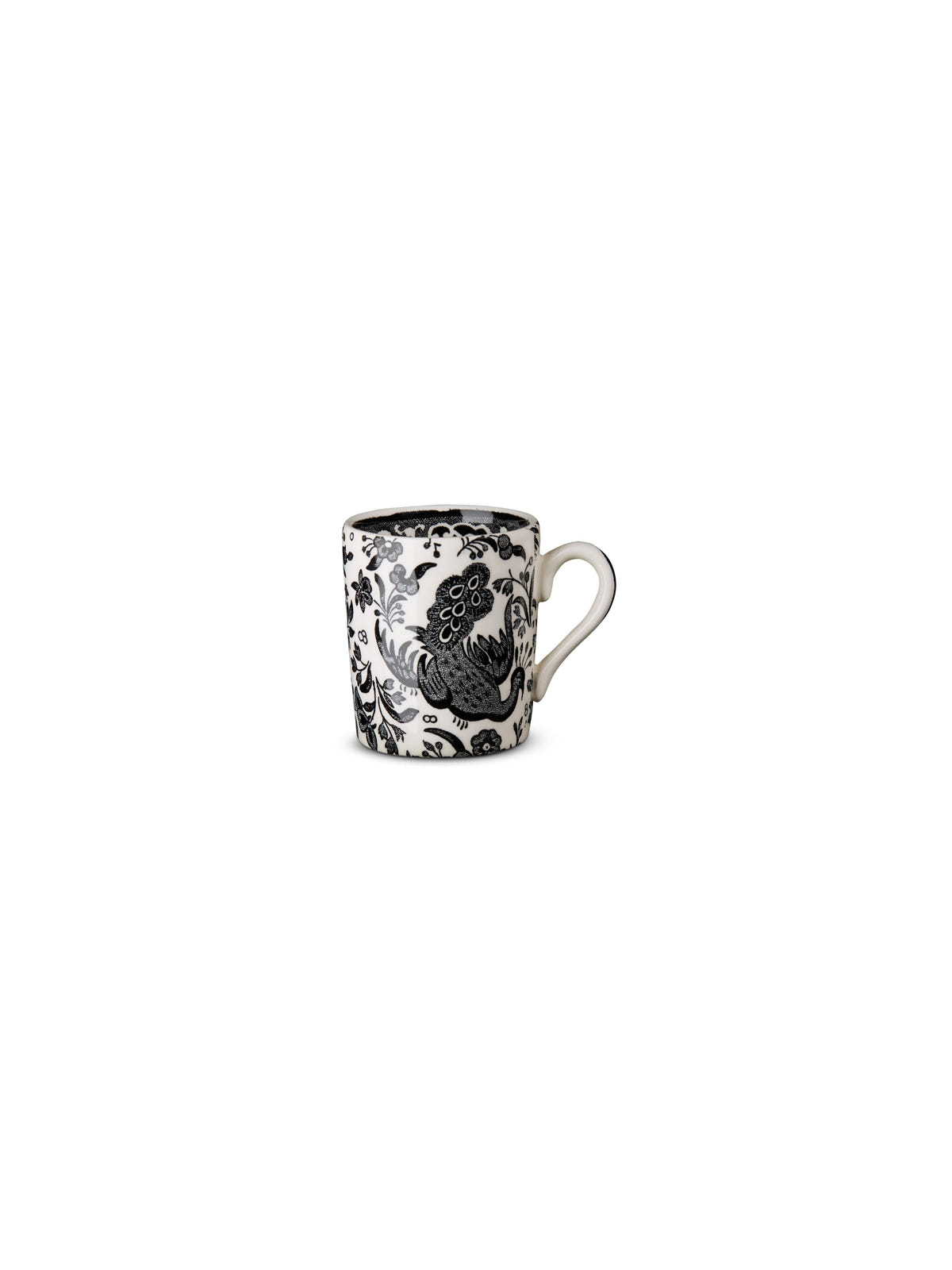 Black Regal Peacock Espresso Cup