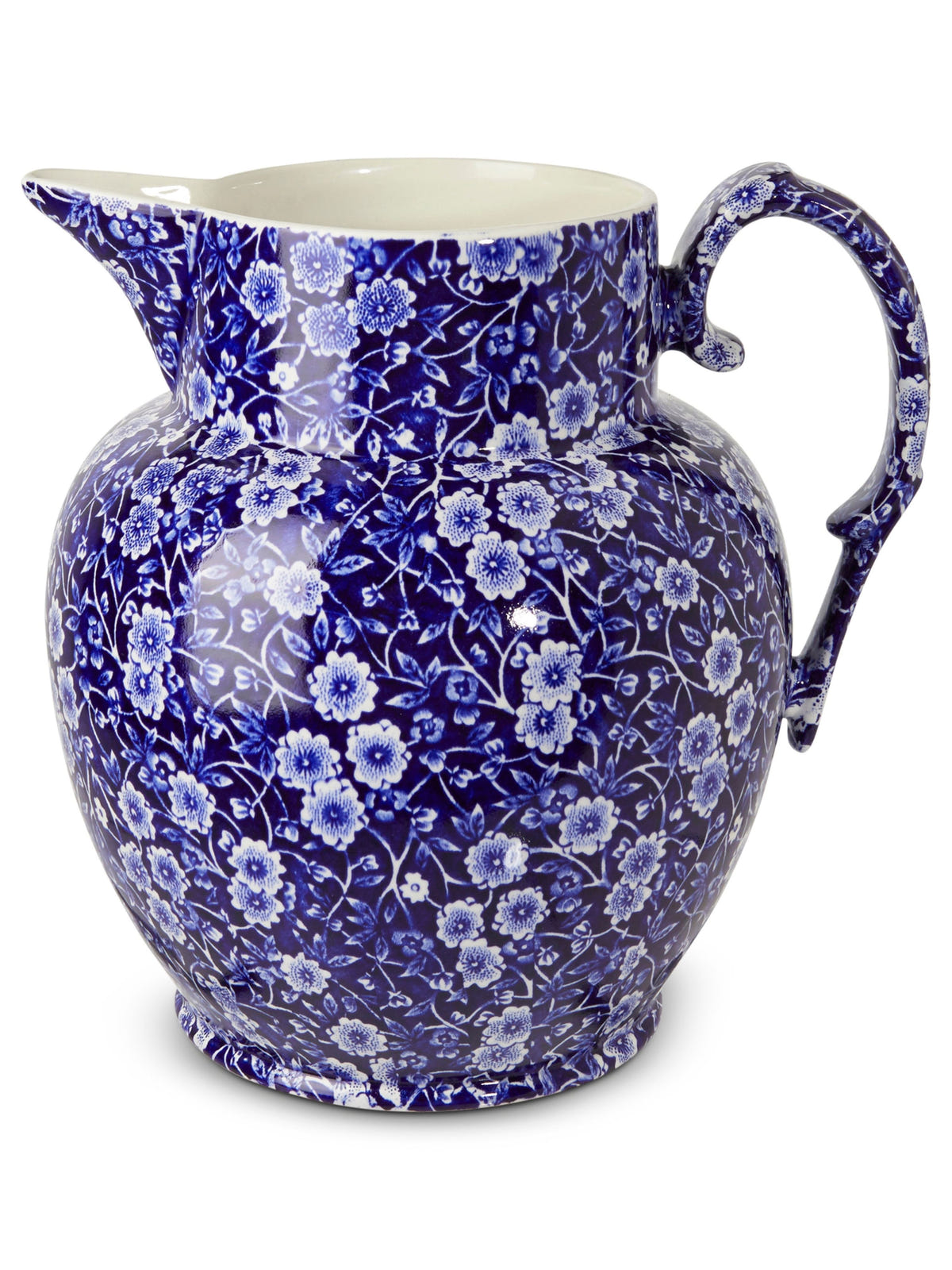 Blue Calico Large Etruscan Jug 2.2ltr/4pt