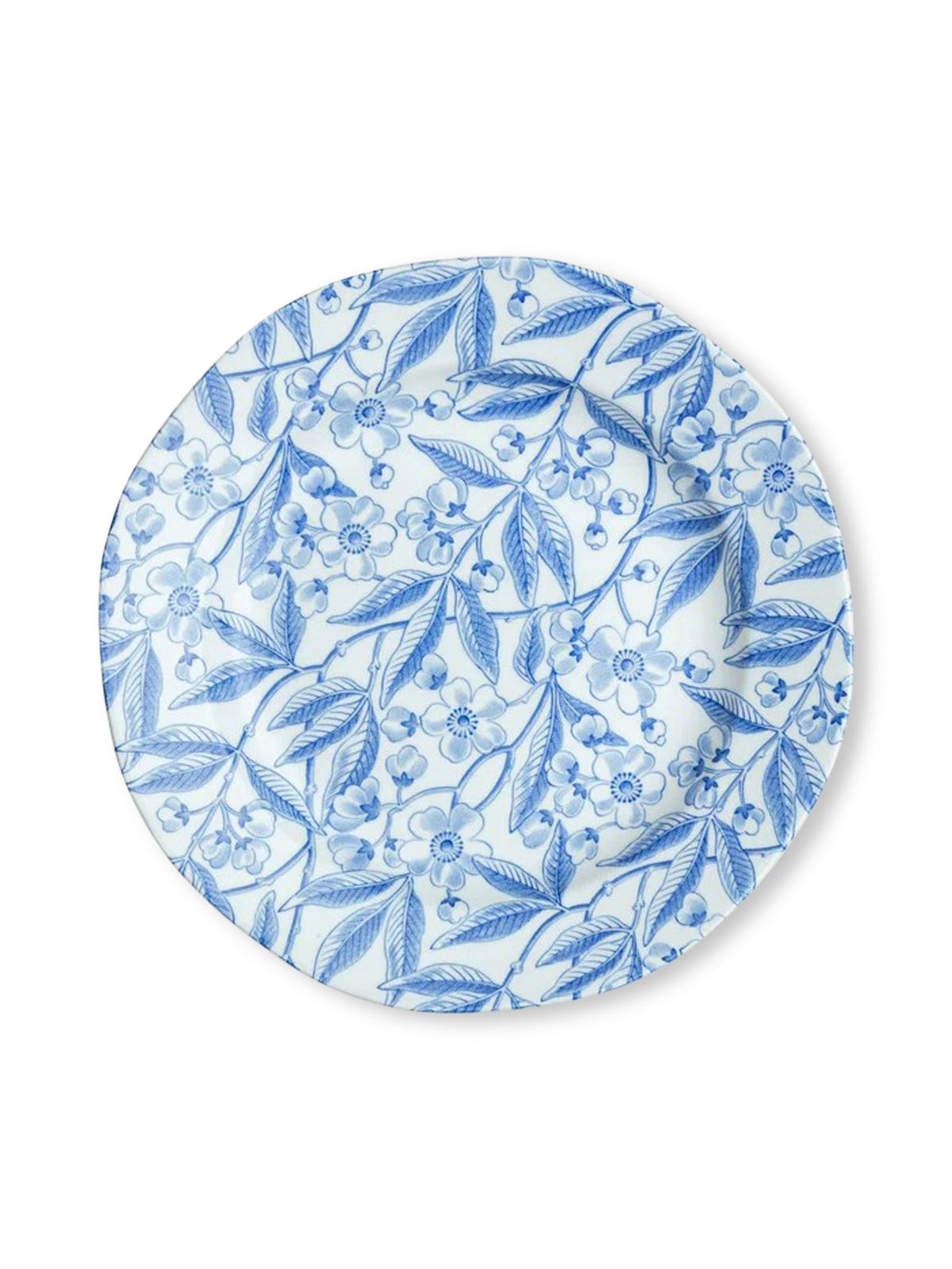 Blue Prunus Plate 21.5cm