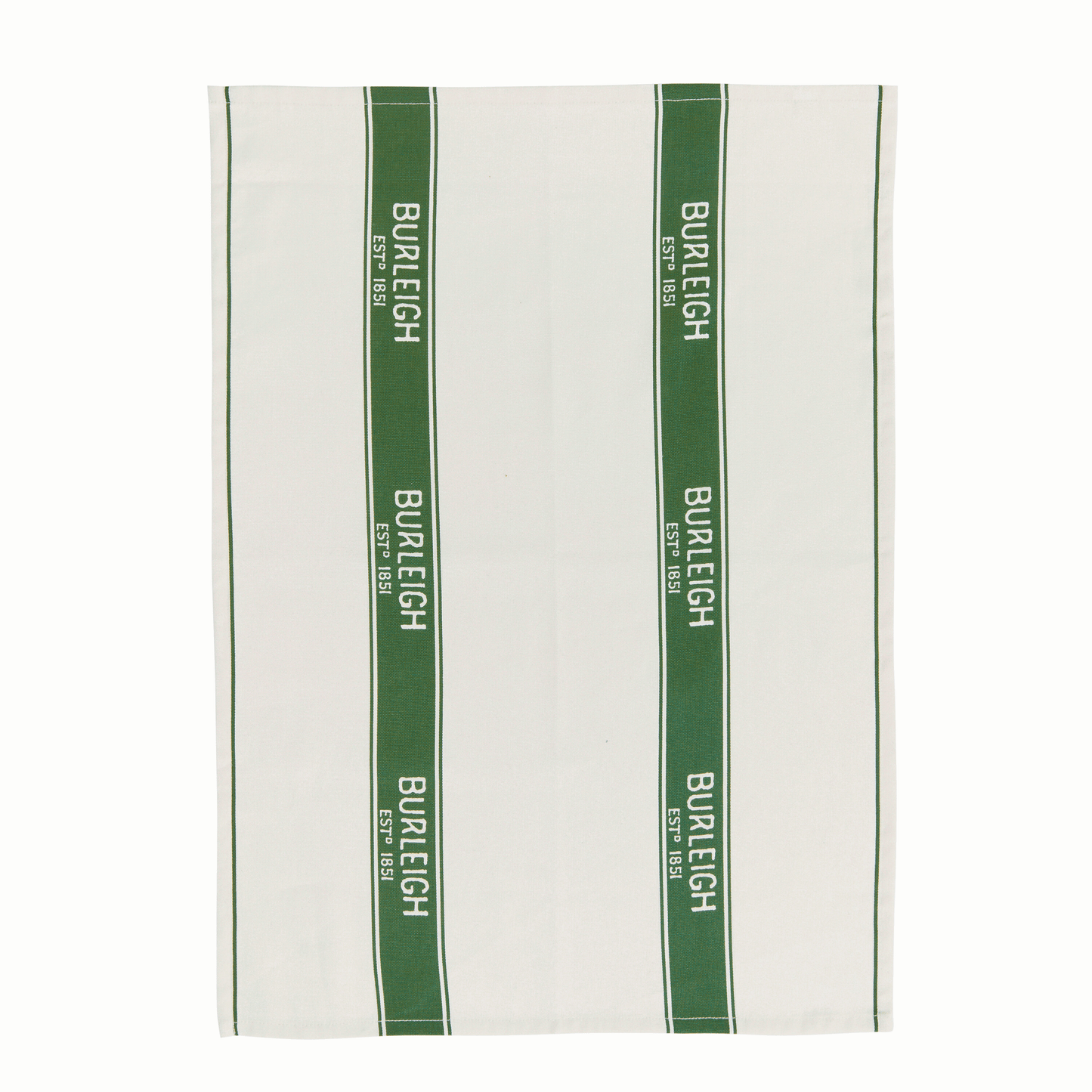 Burleigh x Bedeck of Belfast Green Hibiscus Tea Towel, Pack of 2