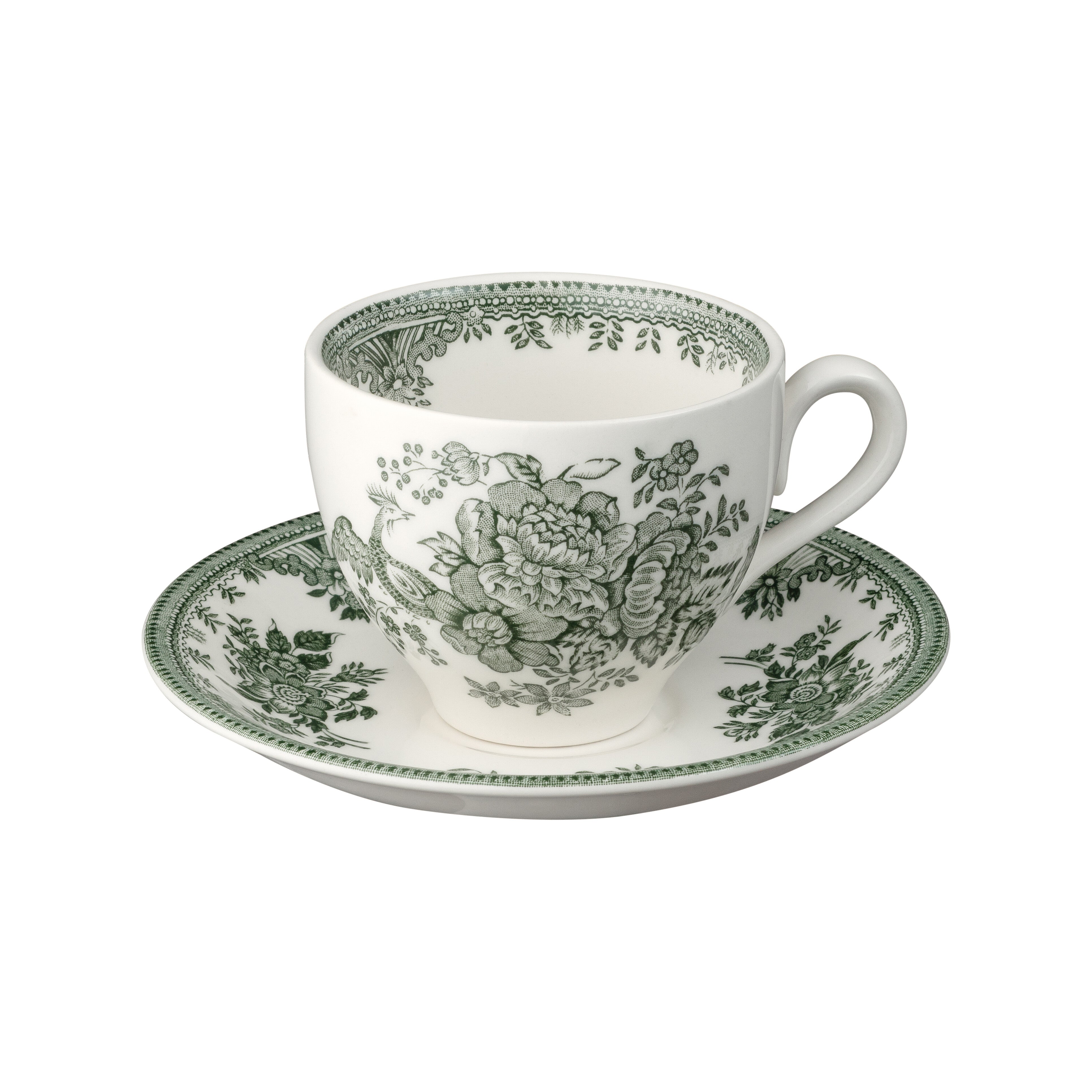 Green Asiatic Pheasants | Burleigh Pottery