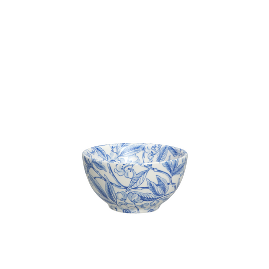 Blue Prunus Blue Sugar Bowl 9.5cm