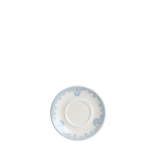 Blue Asiatic Pheasants Espresso Saucer