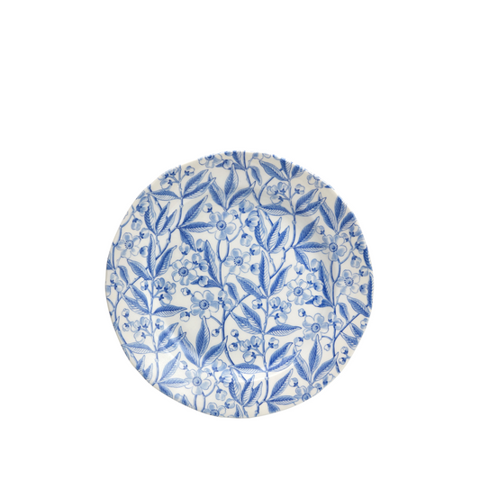 Blue Prunus Plate 21.5cm