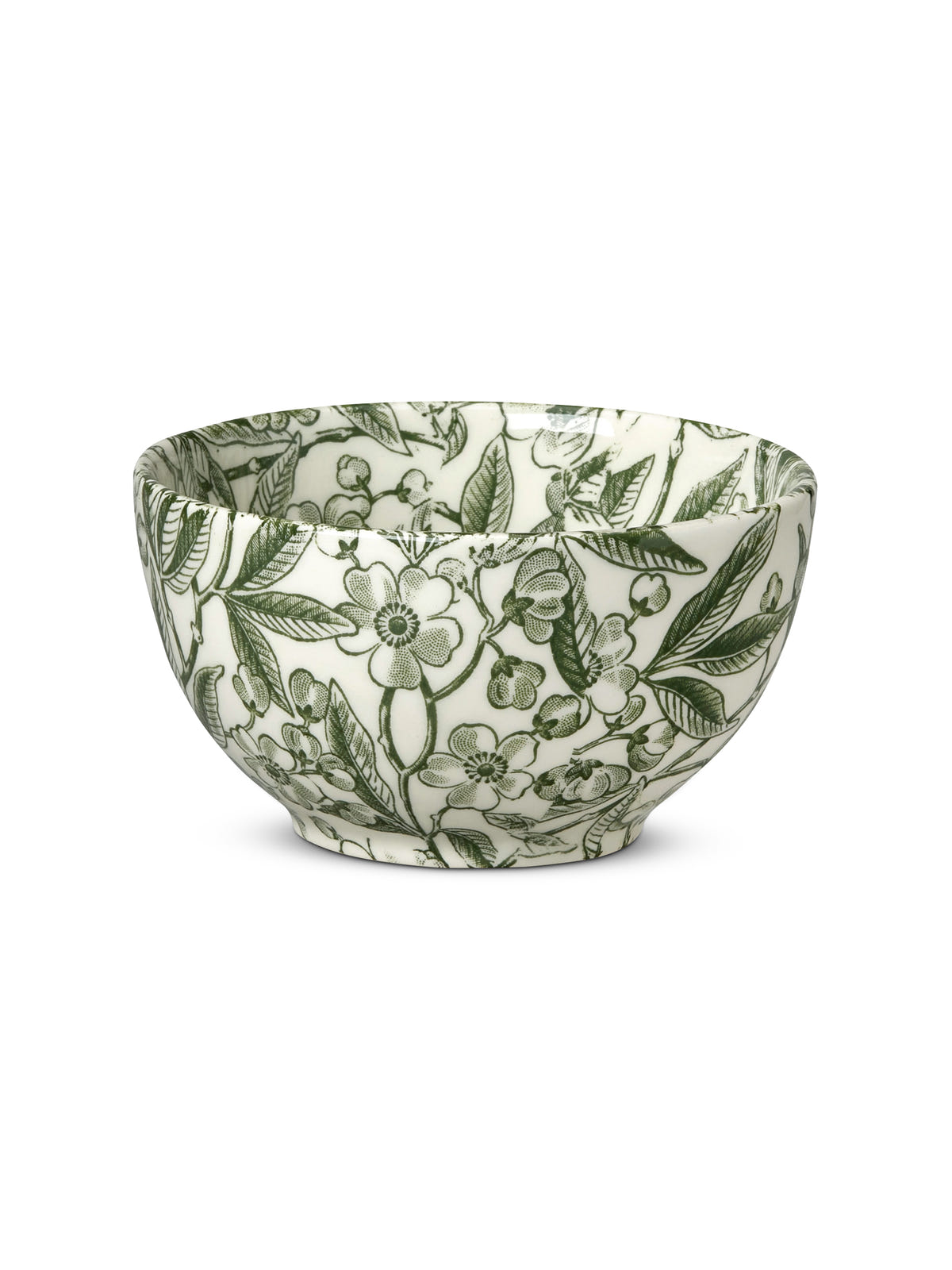 Green Prunus Mini Footed Bowl 12cm/5"
