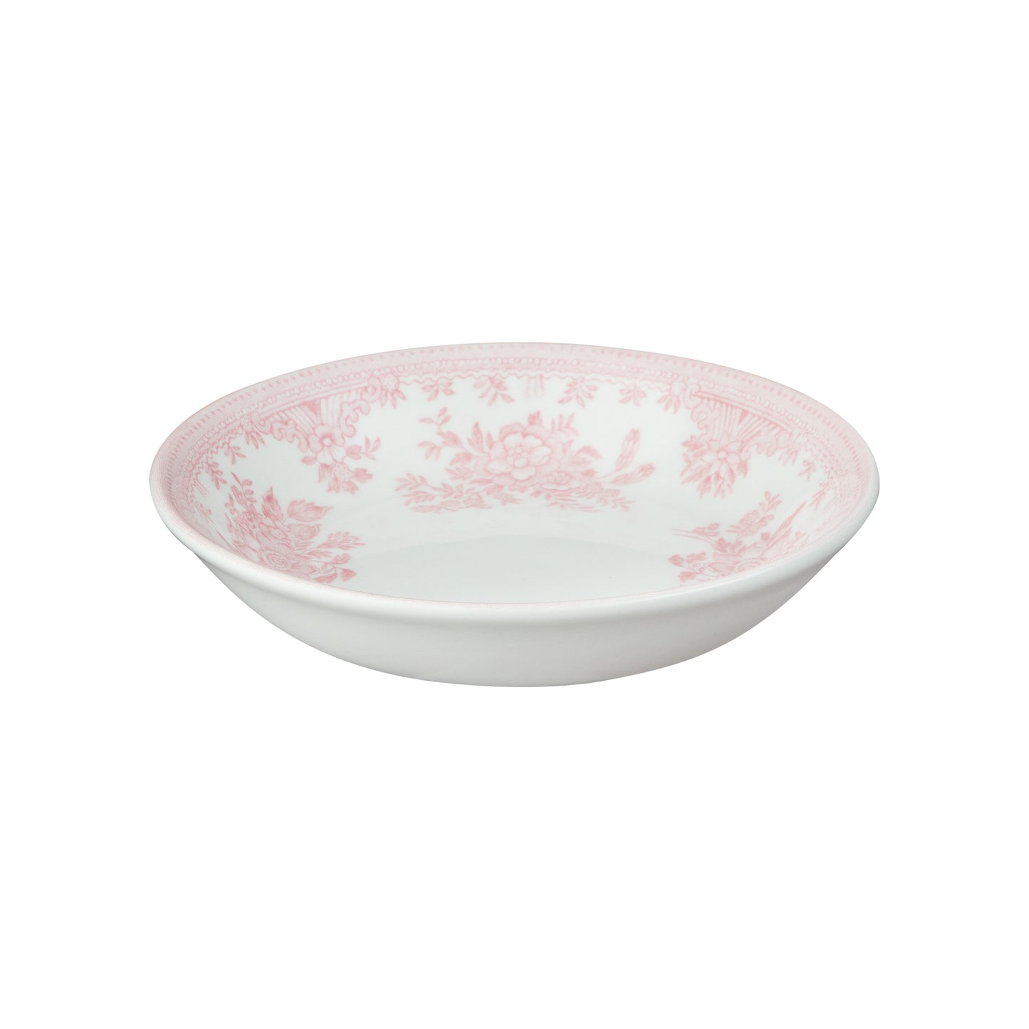 Pink Asiatic Pheasants Butter Pat 12cm Seconds