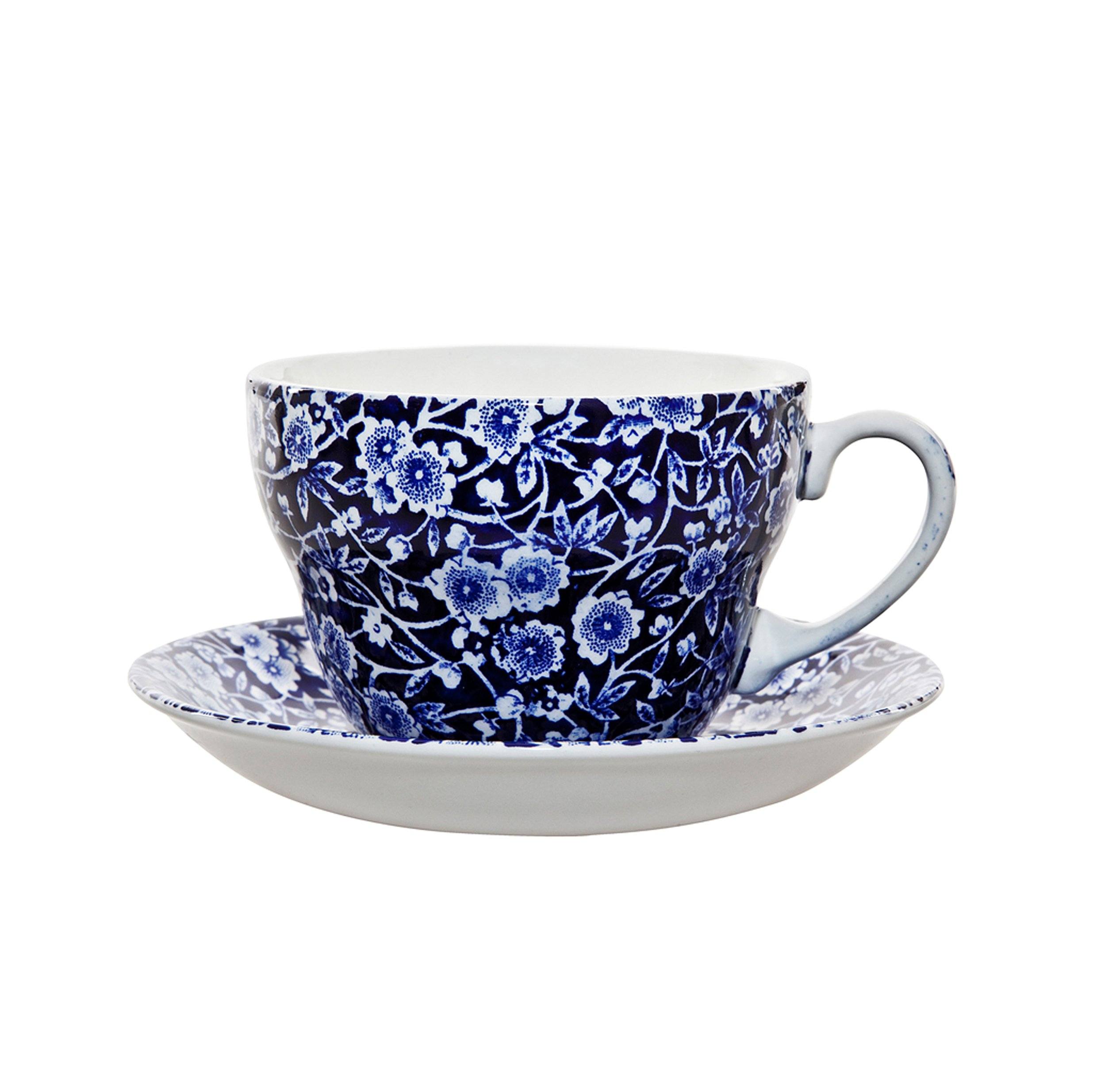 Blue Calico Dinnerware – Plates, Teapots & More | Burleigh Pottery